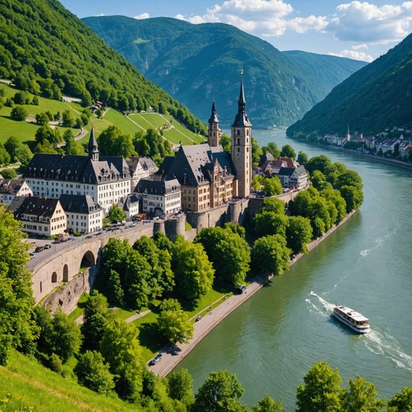 Quels sont les meilleurs itinéraires pour une croisière sur le Rhin, Allemagne?