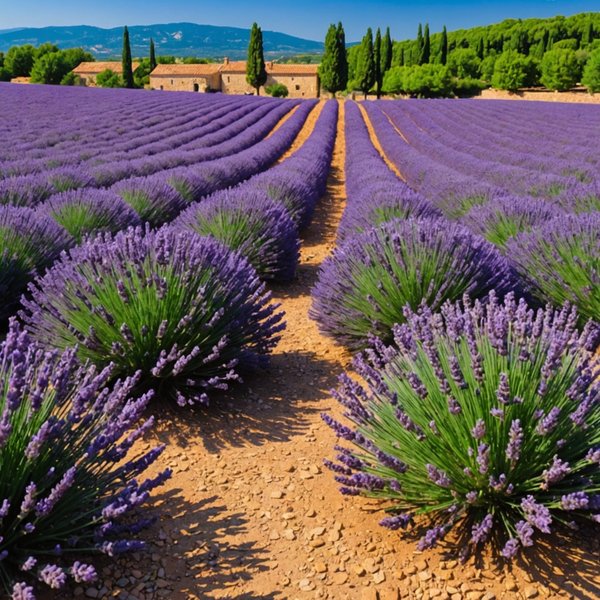 Quelle croisière offre des visites de fermes de lavande en Provence?