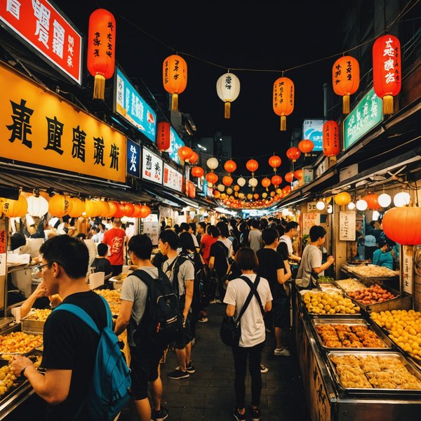 Comment planifier un voyage pour découvrir les marchés nocturnes à Taïwan?