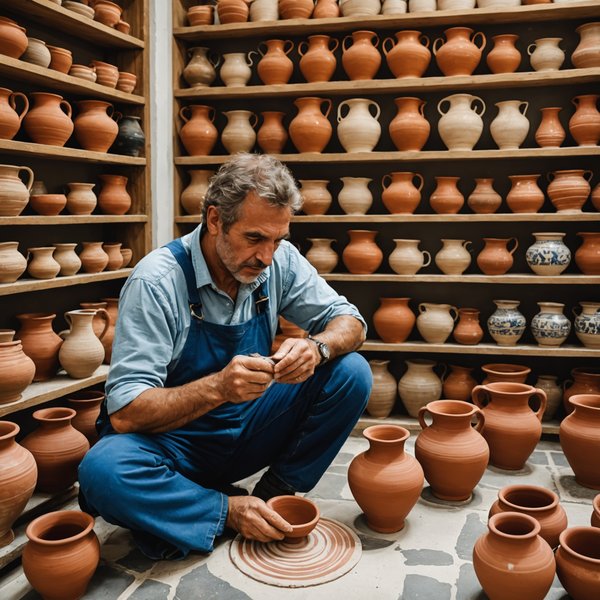 Comment découvrir les traditions de la poterie en Grèce?